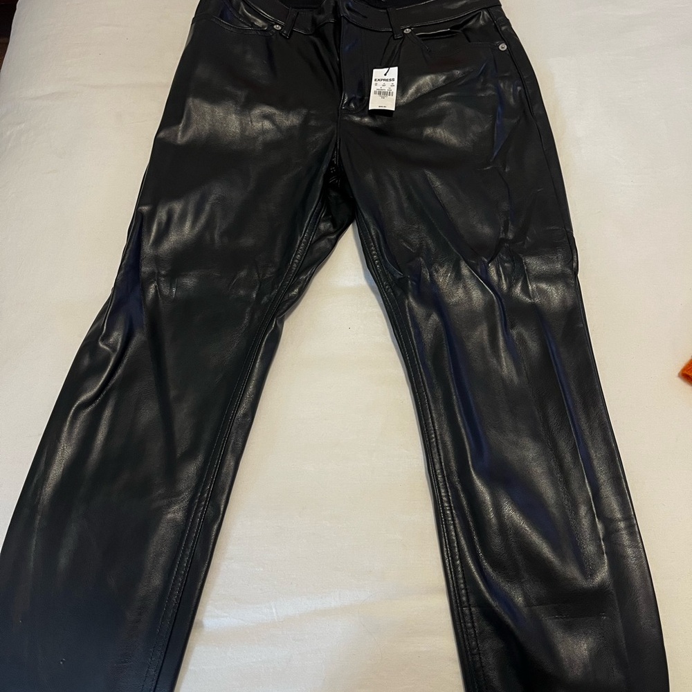 Express Faux Leather Pants